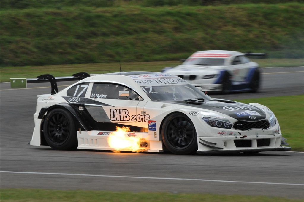 Michel Nykjær har gode muligheder for at tage titlen i OK Mobil 1 Danish Supertourisme Turbo
(Foto: Morten Alstrup)